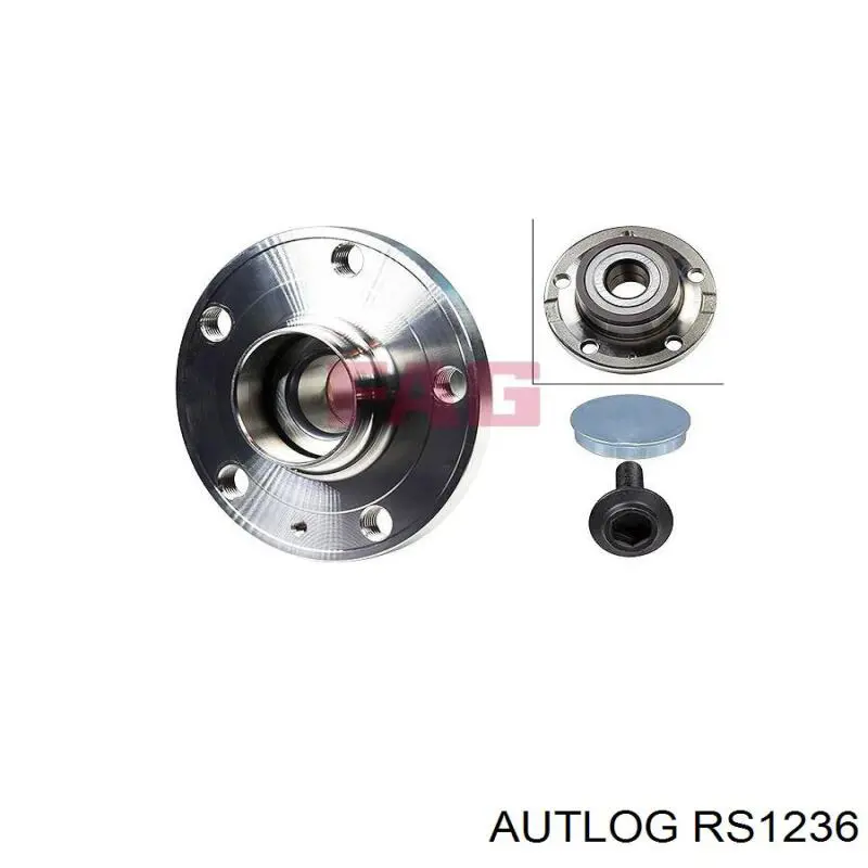 Маточини задніх коліс Autlog RS1236 ціна, від 28.51 USD
