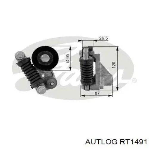 Натяжний ролик RT1491 Autlog