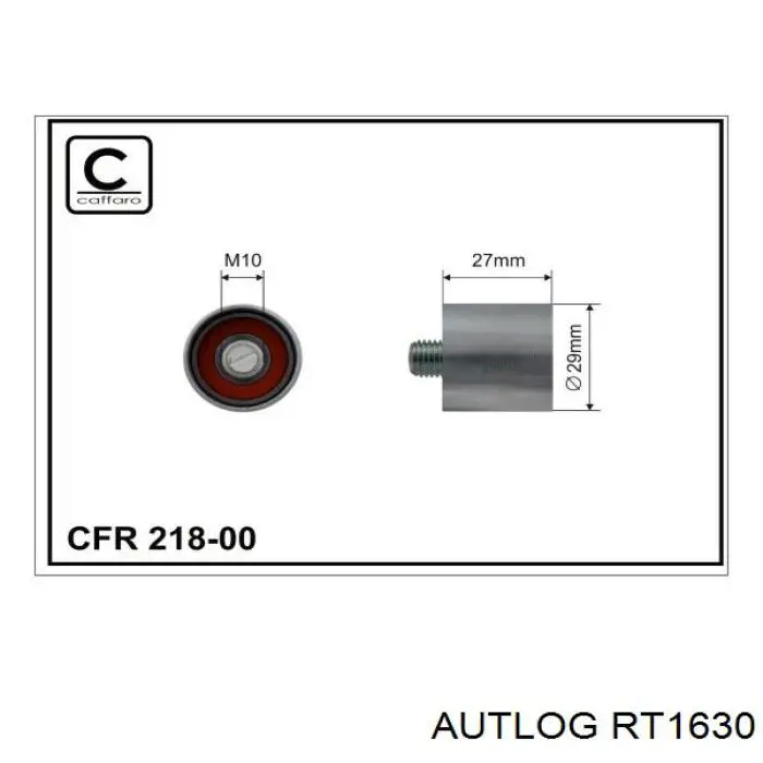 Ролик ременя ГРМ, паразитний Autlog RT1630 ціна, від 7.77 USD