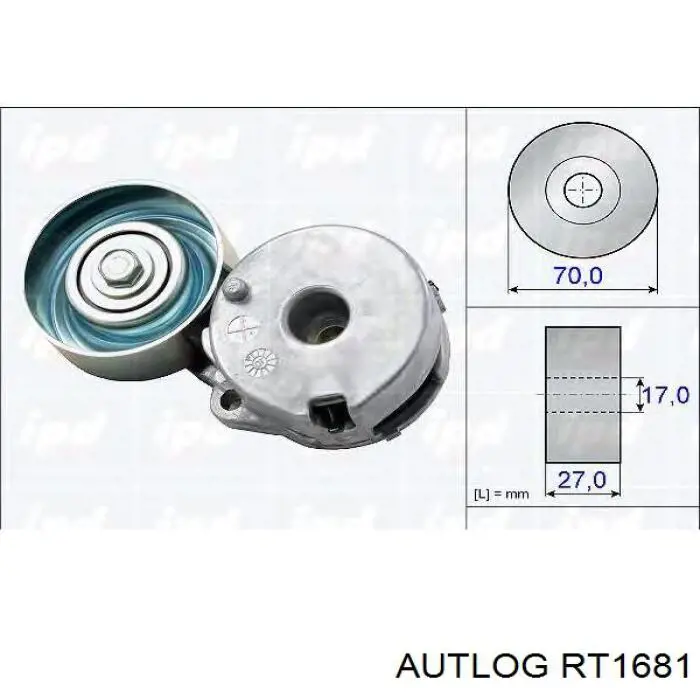 Натяжний ролик Ruville 540871 ціна, від 14.29 USD