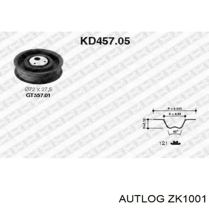 Ремкомплект ГРМ Autlog ZK1001
