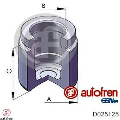 Купити D025125 Autofren Поршень супорту гальмівного, заднього