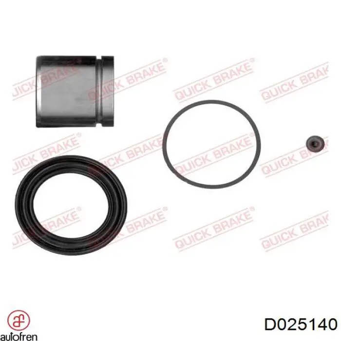 Поршень супорта гальмівного, переднього Autofren D025140 ціна, від 8.58 USD