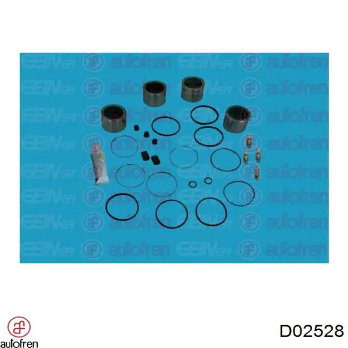 Поршень супорта гальмівного, переднього Autofren D02528 ціна, від 3.96 USD