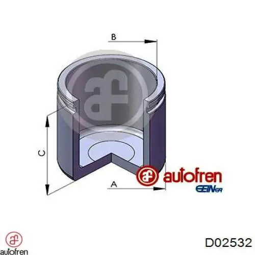 Поршень тормозного суппорта переднего  AUTOFREN D02532