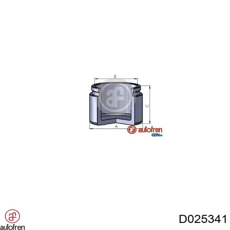 Купити D025341 Autofren Поршень супорту гальмівного, заднього