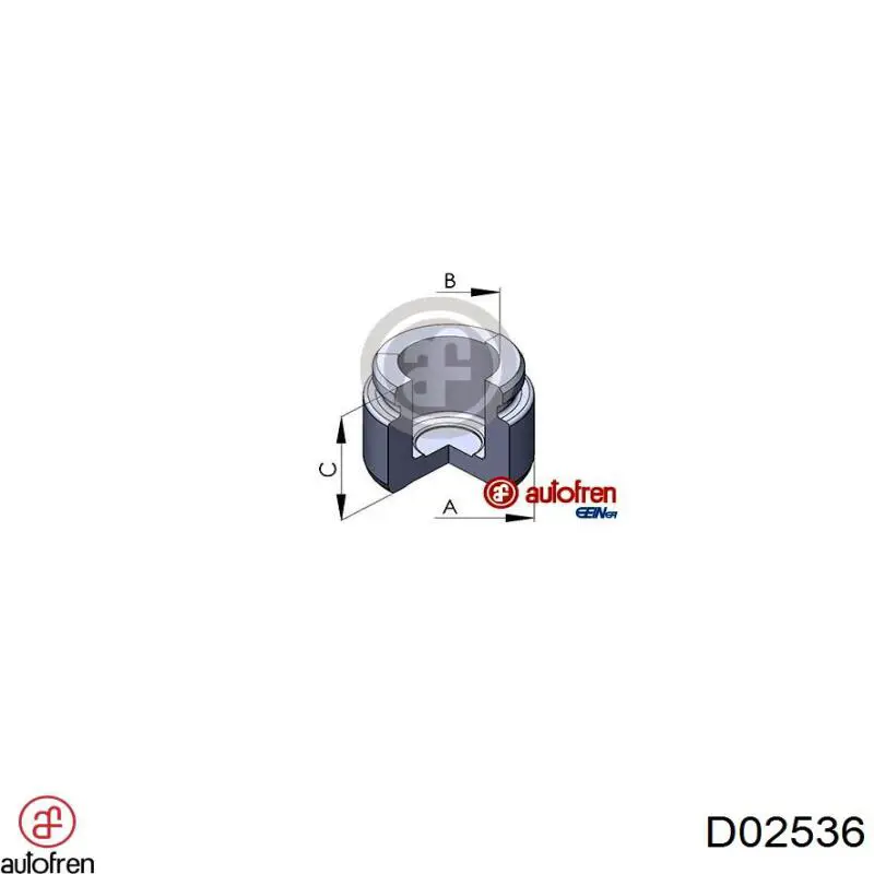 Купити D02536 Autofren Поршень супорту гальмівного, заднього