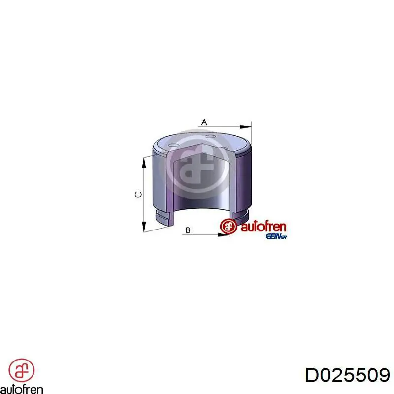 Поршень супорту гальмівного, заднього Autofren D025509 ціна, від 6.50 USD