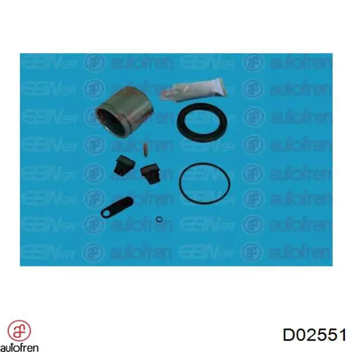 Купити D02551 Autofren Поршень супорту гальмівного, переднього