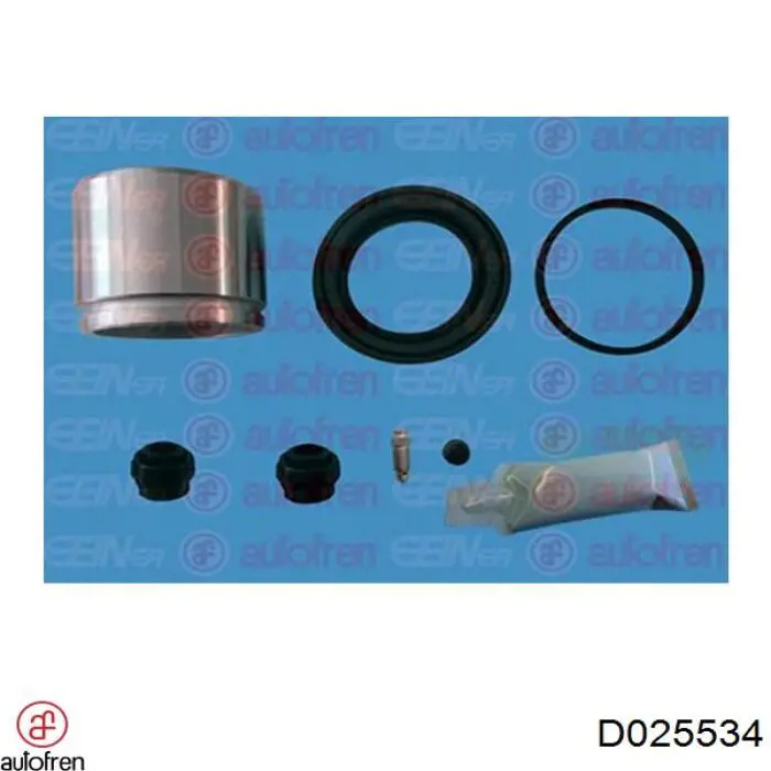 Ремкомплект супорту гальмівного переднього Autofren D025534 ціна, від 10.27 USD