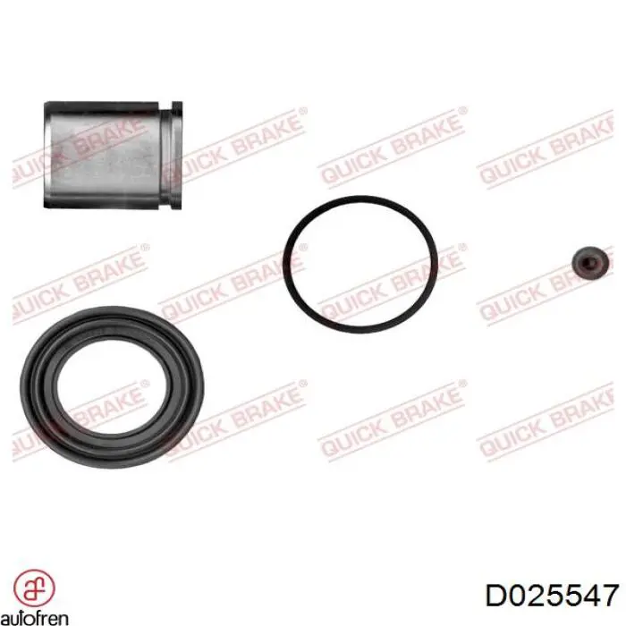 Купити D025547 Autofren Поршень супорту гальмівного, переднього