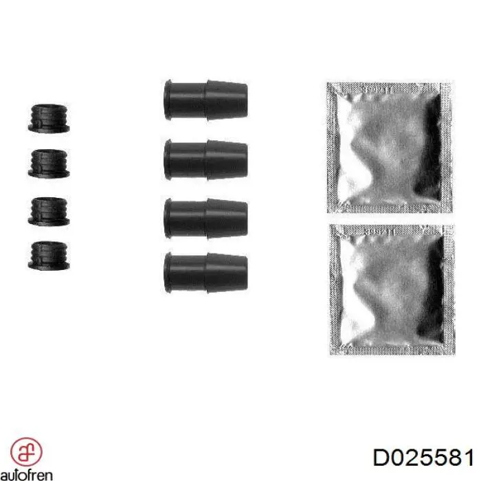 Купити D025581 Autofren Поршень супорту гальмівного, заднього