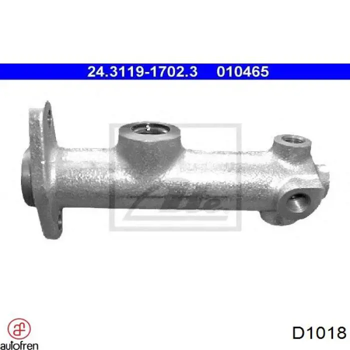 Ремкомплект гальмівного циліндру D1018 Autofren