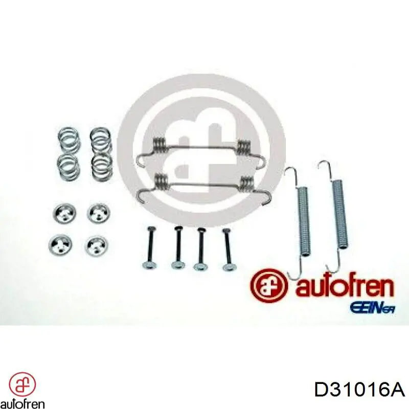 Купити 310132 ERT Монтажний комплект задніх барабанних колодок