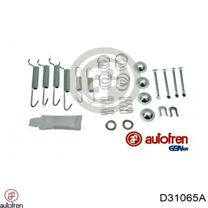 Купити D31065A Autofren Монтажний комплект задніх барабанних колодок