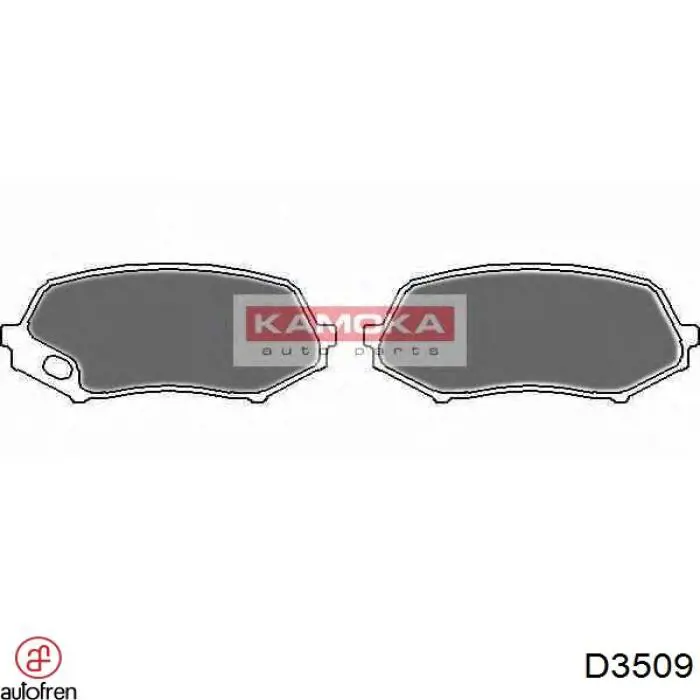 D3509 Autofren Ремкомплект заднього гальмівного циліндра