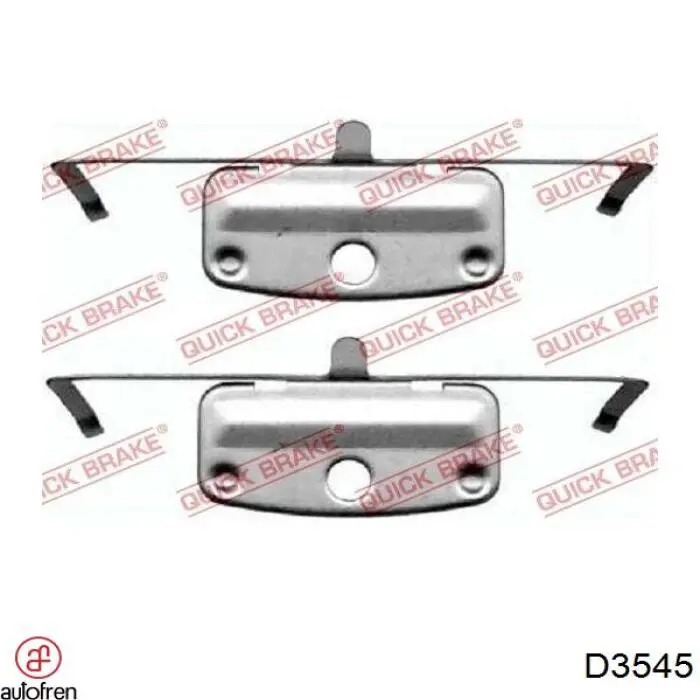 Купити D3545 Autofren Ремкомплект заднього гальмівного циліндру