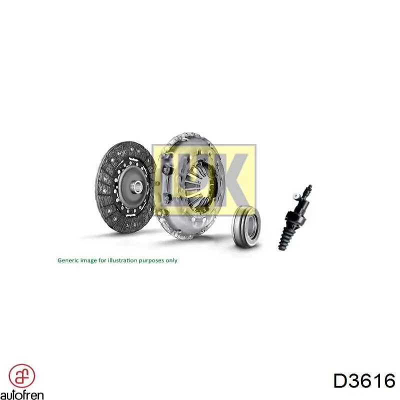 Купити D3616 Autofren Ремкомплект робочого циліндру зчеплення