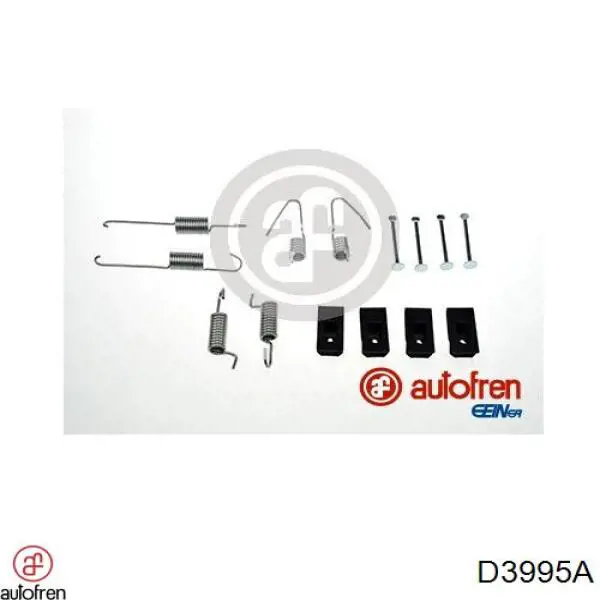 D3995A Autofren ремкомплект гальмівних колодок