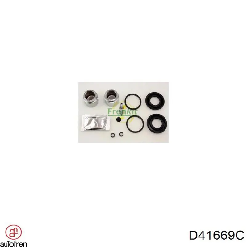 Купити D41669C Autofren Супорт гальмівного, заднього