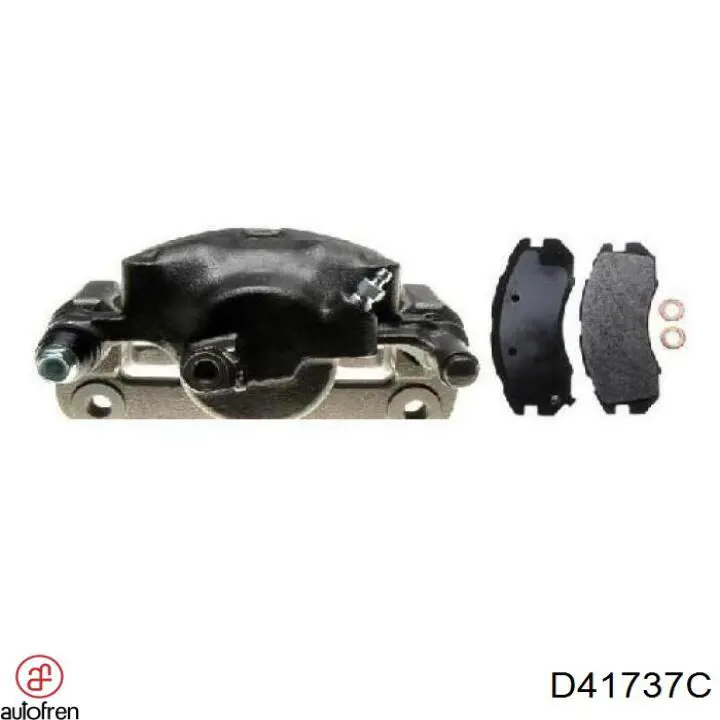 Ремкомплект супорту гальмівного переднього Autofren D41737C ціна, від 14.49 USD