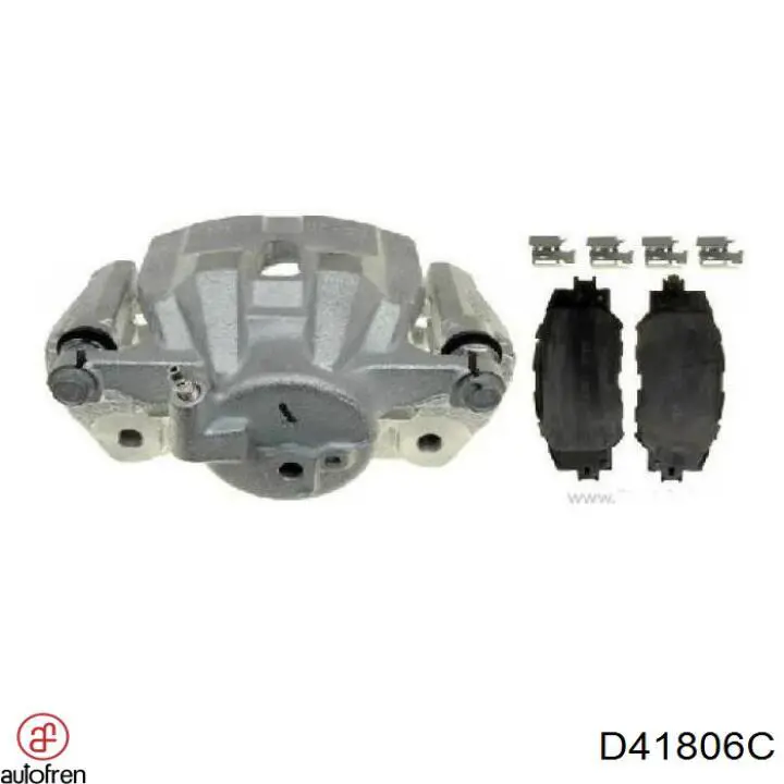 Ремкомплект супорту гальмівного переднього Autofren D41806C ціна, від 14.28 USD