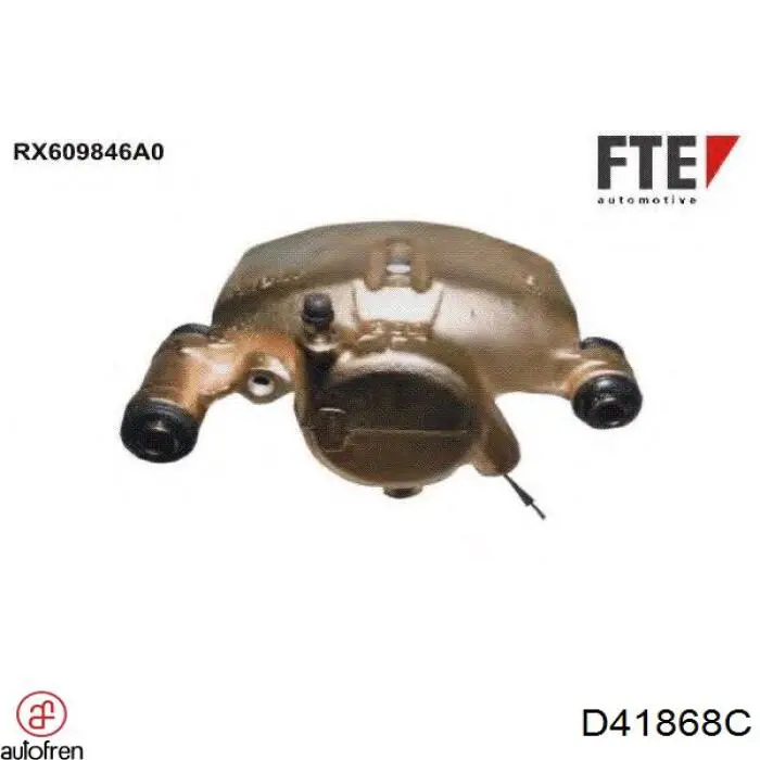 D41868C Autofren Ремкомплект гальмівної системи