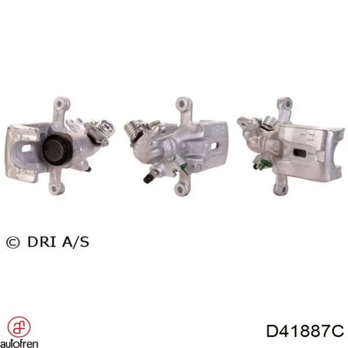 Ремкомплект супорту гальмівного заднього Autofren D41887C ціна, від 14.20 USD