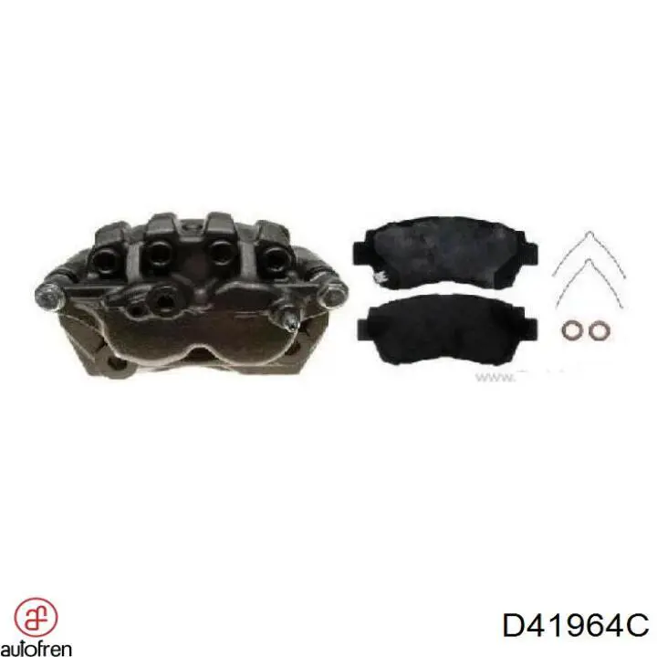 Купити D41964C Autofren Ремкомплект переднього супорту