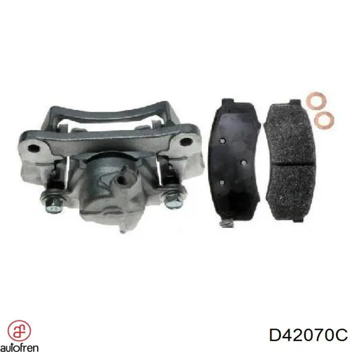 Ремкомплект супорту гальмівного заднього Autofren D42070C ціна, від 12.07 USD