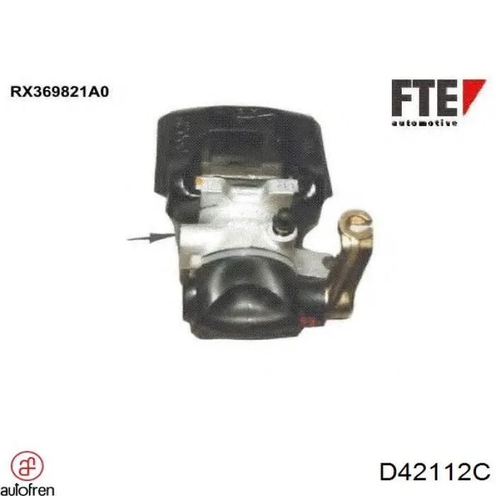 Ремкомплект заднього супорта Autofren D42112C