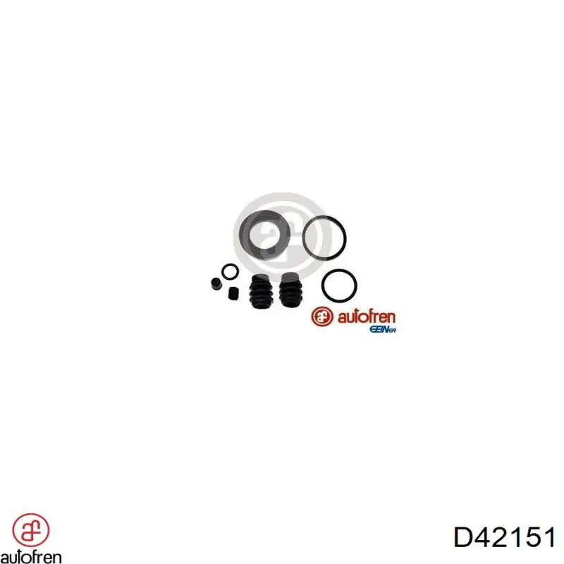 Ремкомплект супорту гальмівного заднього D42151 Autofren