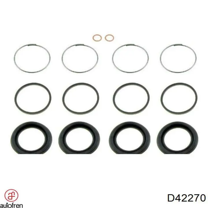 Ремкомплект супорту гальмівного переднього Toyota 044780C020 ціна, від 5.89 USD