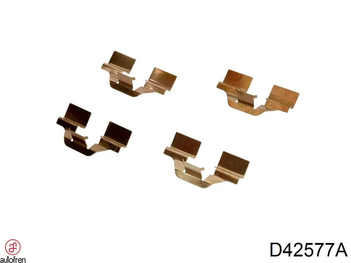 D42577A Autofren пластина протискрипна кріплення гальмівної колодки, задня
