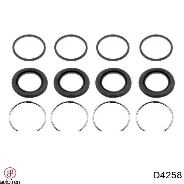 Купити D4258 Autofren Ремкомплект переднього супорту