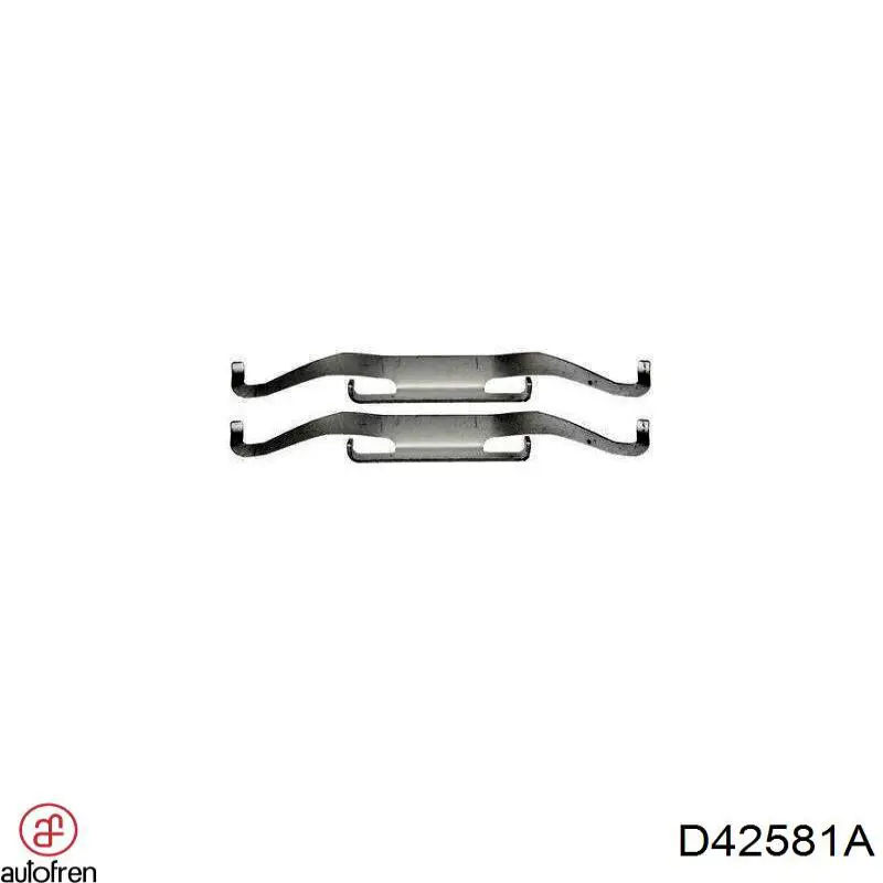 Ремкомплект гальмівних колодок VAG 7H0615295B ціна, від 6.08 USD