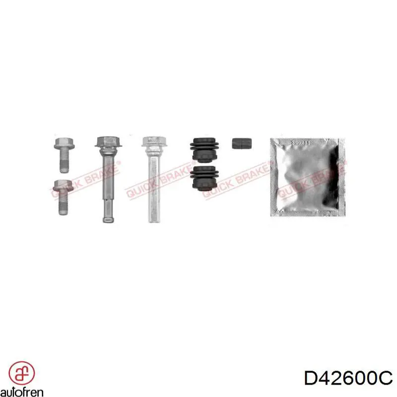 D42600C Autofren Ремкомплект гальмівної системи