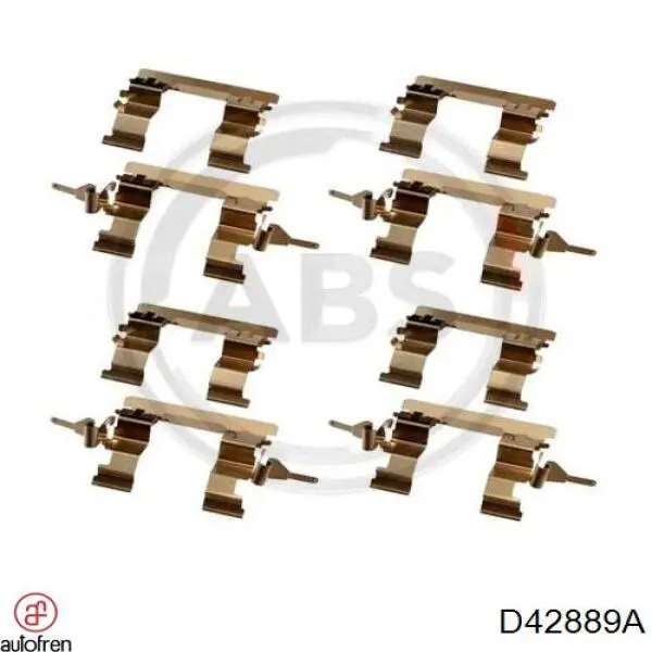 Пружинна засувка супорту Autofren D42889A ціна, від 8.56 USD