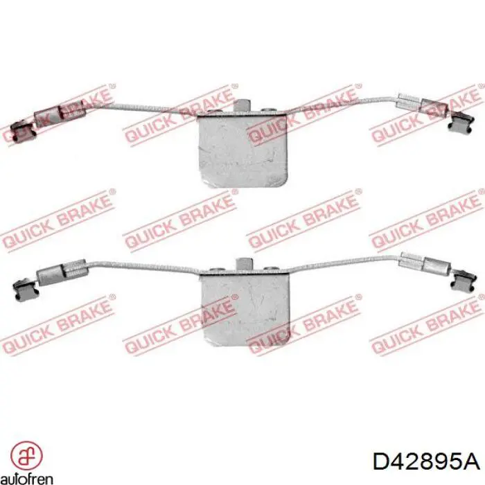 D42895A Autofren Пружинна засувка супорту