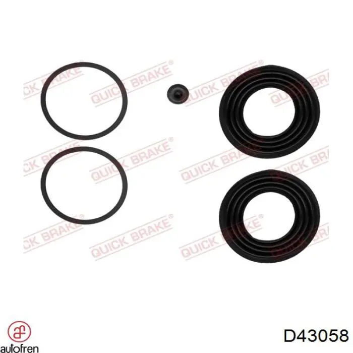 D43058 Autofren Ремкомплект гальмівної системи