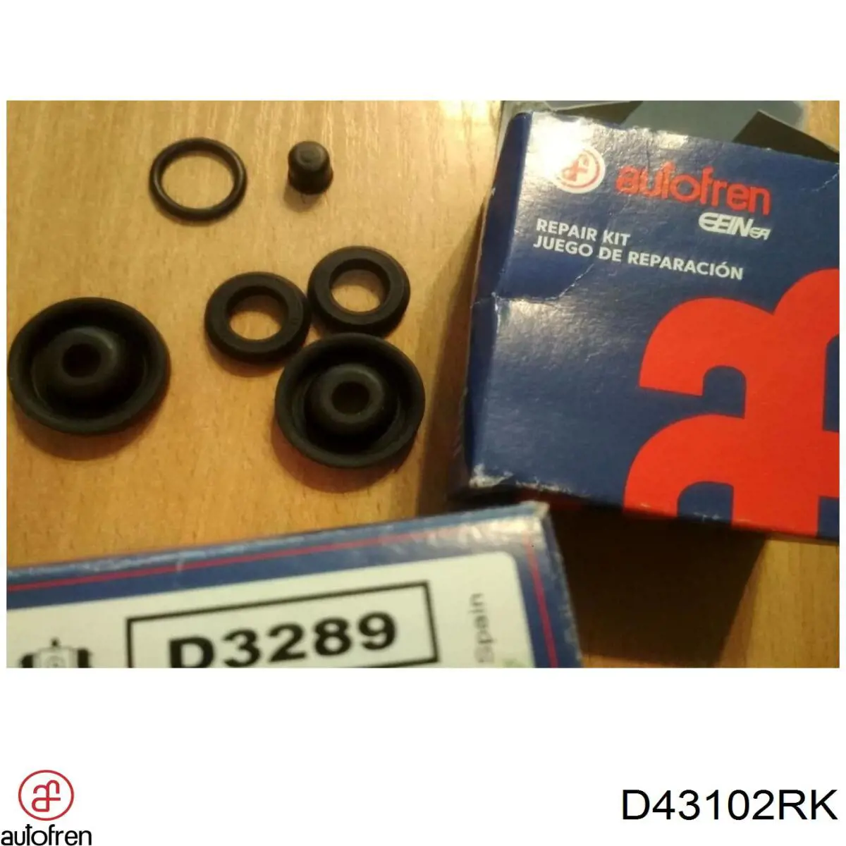 Купити D43102RK Autofren Супорт гальмівного, заднього