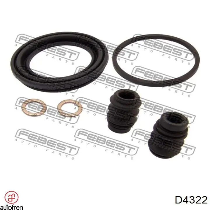 Купити D4322 Autofren Ремкомплект переднього супорту