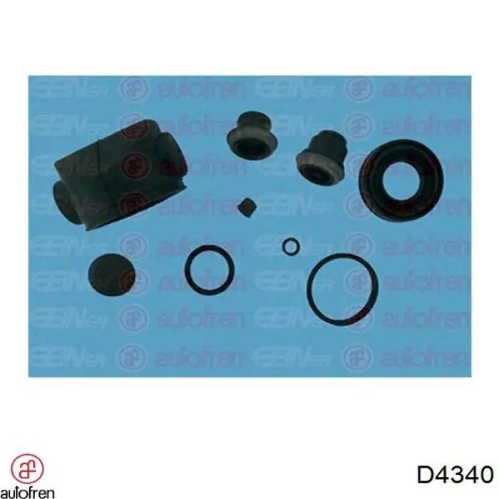 Купити D4340 Autofren Супорт гальмівного, заднього