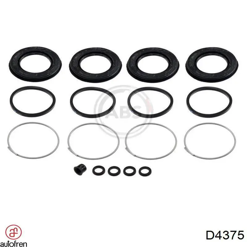 Купити D4375 Autofren Ремкомплект переднього супорту
