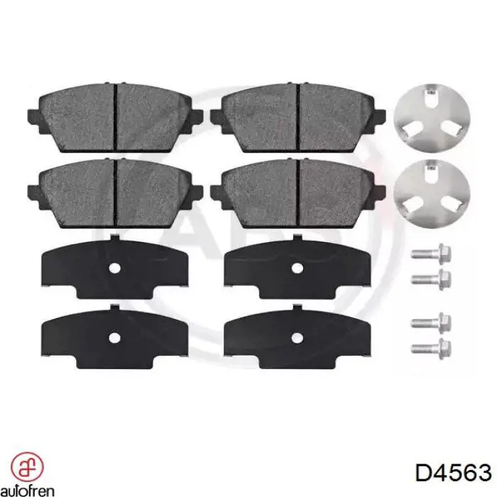 Купити D4563 Autofren Супорт гальмівного, заднього