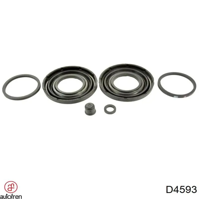 Купити D4593 Autofren Супорт гальмівного, заднього