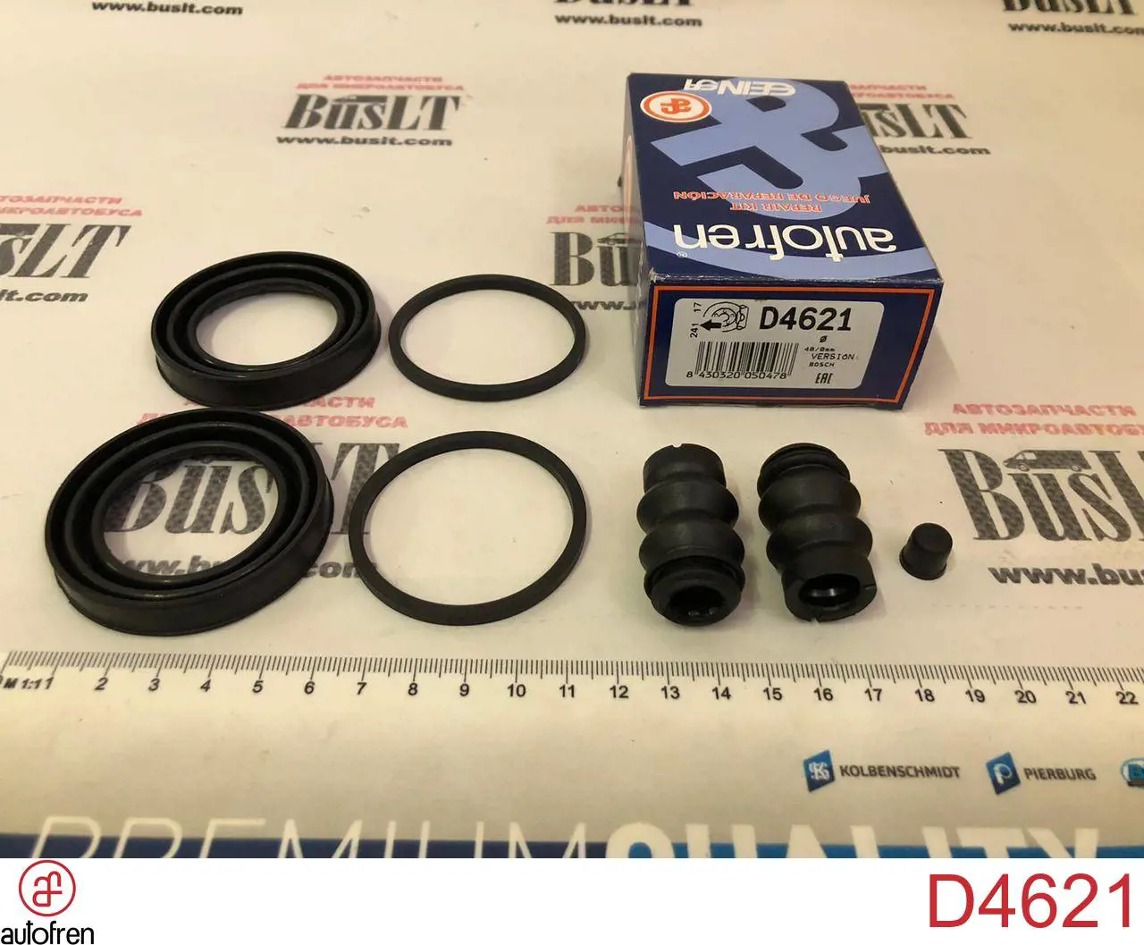 Ремкомплект супорту гальмівного переднього Autofren D4621 ціна, від 8.54 USD