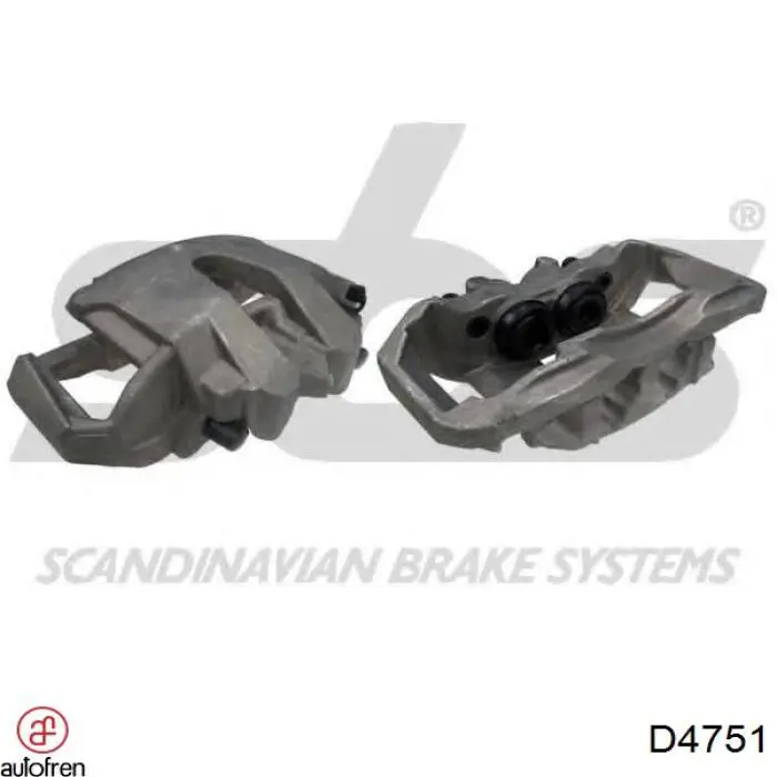 Купити D4751 Autofren Ремкомплект переднього супорту