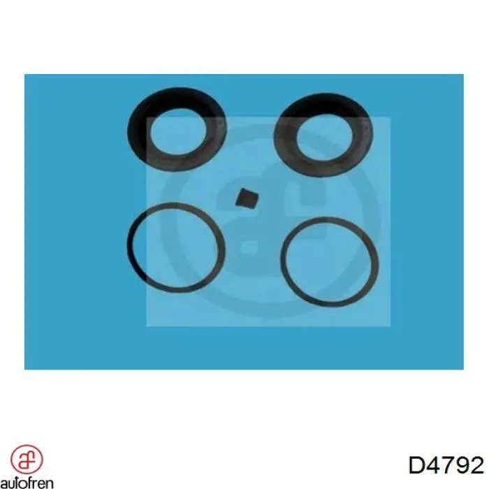 Купити D4792 Autofren Супорт гальмівного, заднього