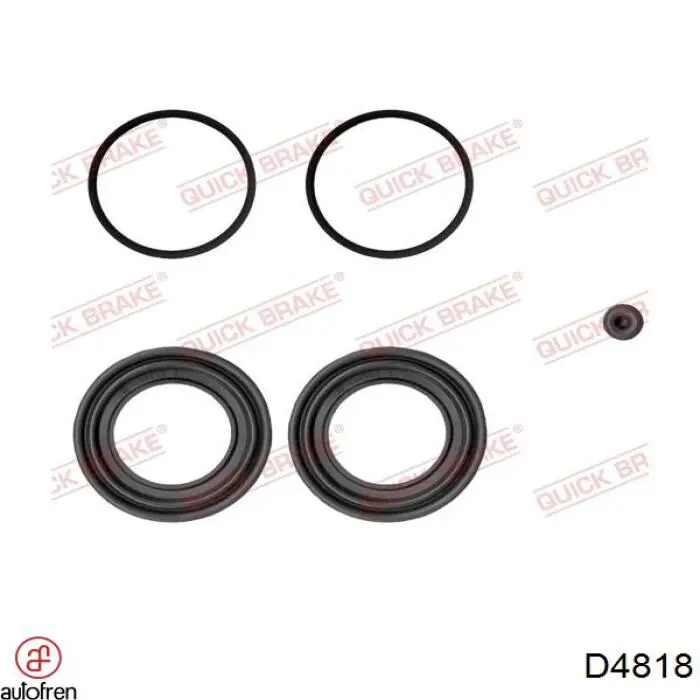 Купити D4818 Autofren Ремкомплект переднього супорту